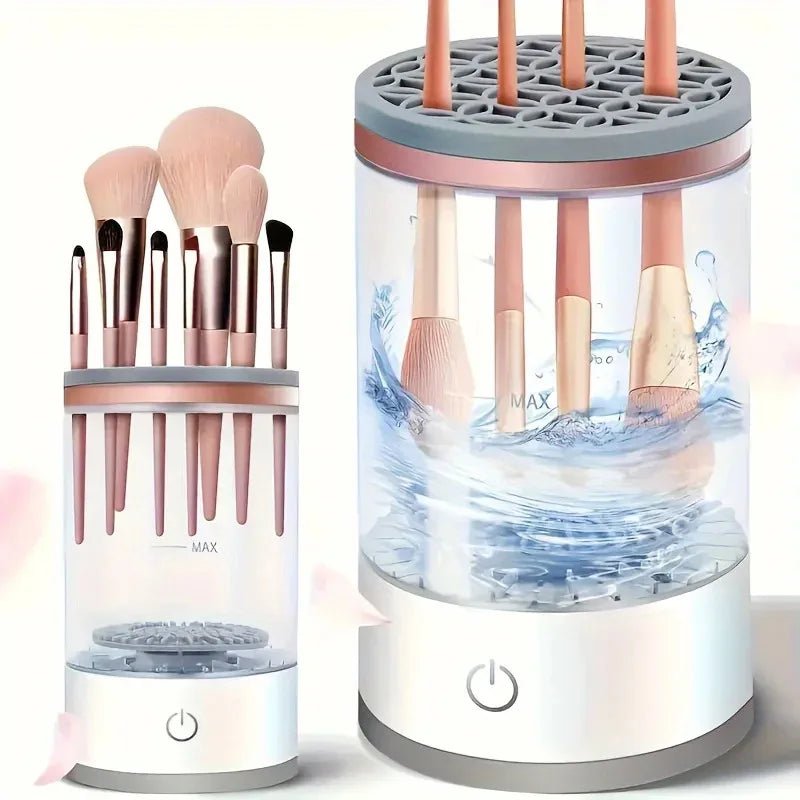 Nettoyeur & Sécheur Électrique pour Pinceaux de Maquillage